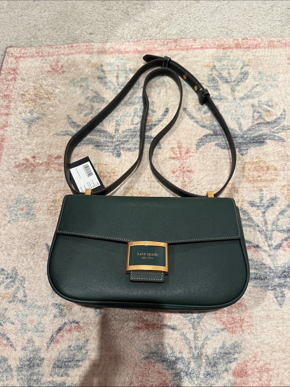NWT Kate Spade Katy crossbody shoulder bag in Rock Garden